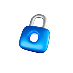 blue-3d-cartoon-padlock-icon